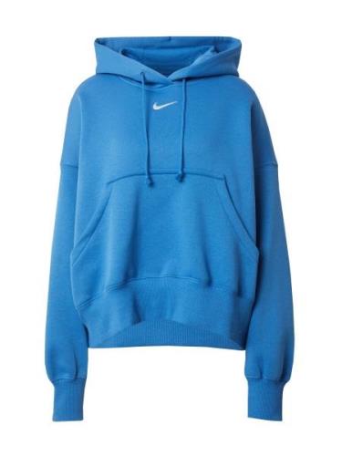 Nike Sportswear Sweatshirt 'PHOENIX FLEECE'  blå / hvid