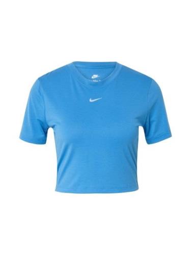 Nike Sportswear Shirts 'Essential'  azur / hvid