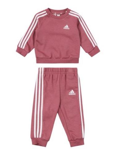 ADIDAS SPORTSWEAR Træningsdragt 'Essentials'  melon / hvid