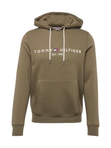 TOMMY HILFIGER Sweatshirt  mørkeblå / oliven / rød / hvid