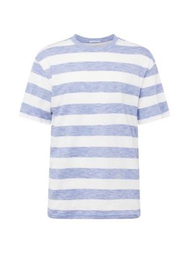 JACK & JONES Bluser & t-shirts 'Aruba'  himmelblå / hvid
