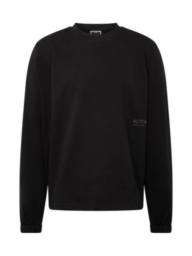 JACK & JONES Sweatshirt 'ALTITUDE'  grå / sort