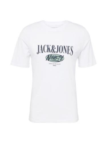 JACK & JONES Bluser & t-shirts 'COBIN'  marin / mint / hvid