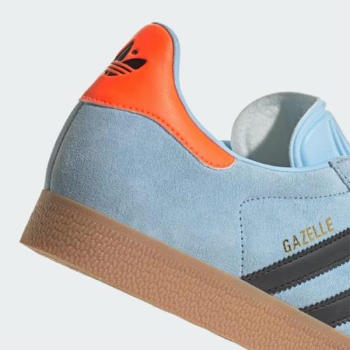 ADIDAS ORIGINALS Sneaker low 'Gazelle'  blå / orange / sort