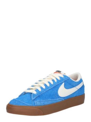 Nike Sportswear Sneaker low 'BLAZER '77 VNTG'  neonblå / hvid