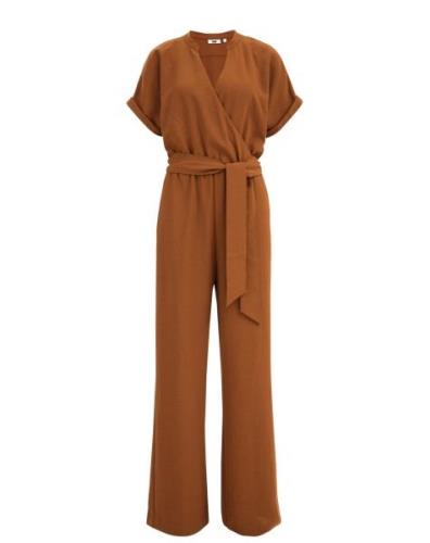 WE Fashion Jumpsuit  cognac