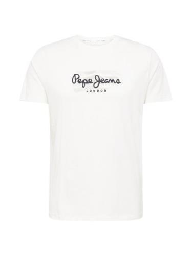 Pepe Jeans Bluser & t-shirts 'CASTLE'  grå / sort / hvid