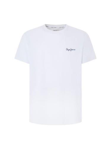 Pepe Jeans Bluser & t-shirts 'SINGLE CLIFORD'  grå / sort / hvid