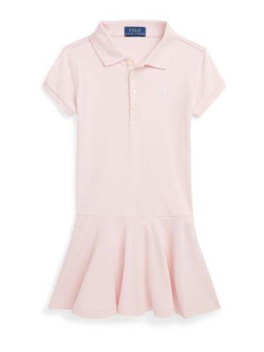 Polo Ralph Lauren Kjole  pastelpink / hvid