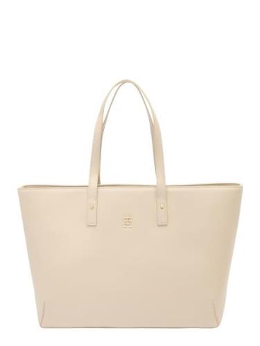 TOMMY HILFIGER Shopper 'CHIC'  lysebeige / guld