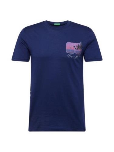 UNITED COLORS OF BENETTON Bluser & t-shirts  lyseblå / mørkeblå / blom...
