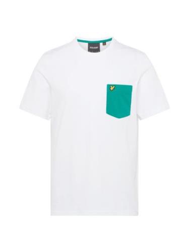 Lyle & Scott Bluser & t-shirts  smaragd / hvid
