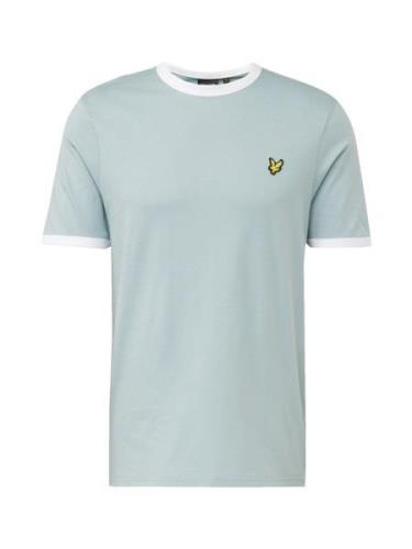Lyle & Scott Bluser & t-shirts 'Ringer'  lyseblå / gul / sort / hvid
