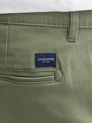 JACK & JONES Lærredsbukser  navy / grøn / sort