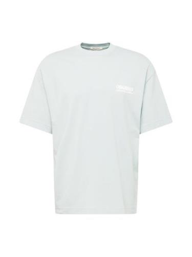 JACK & JONES Bluser & t-shirts 'MYKONOS'  mint / hvid