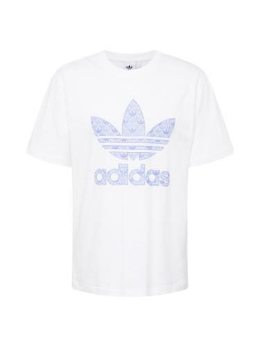 ADIDAS ORIGINALS Bluser & t-shirts  blå / hvid
