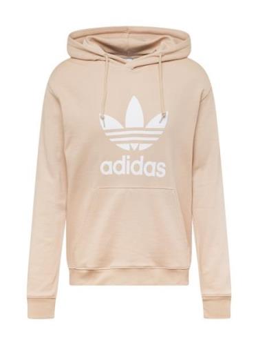 ADIDAS ORIGINALS Sweatshirt 'Adicolor Classics Trefoil'  beige / hvid