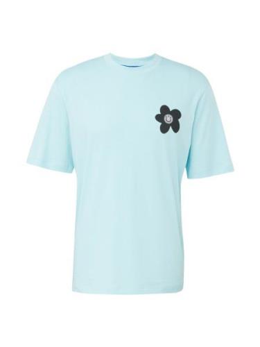 HUGO Bluser & t-shirts 'Noretto'  blå / himmelblå / rosé / sort