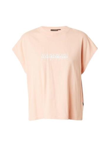 NAPAPIJRI Shirts  pastelpink / hvid