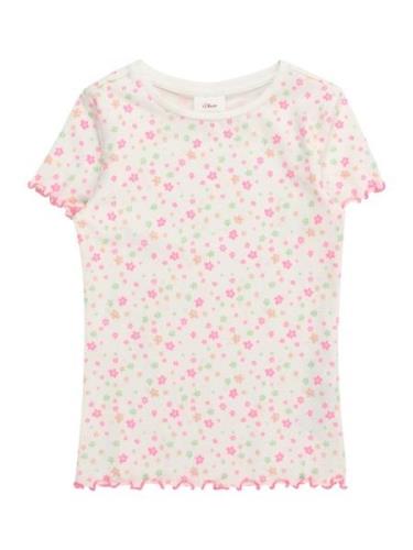s.Oliver Bluser & t-shirts  grøn / pink / hvid