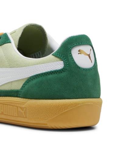 PUMA Sneaker low 'Palermo'  græsgrøn / pastelgrøn / lyseorange / hvid