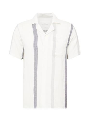 HOLLISTER Skjorte  marin / grå / hvid