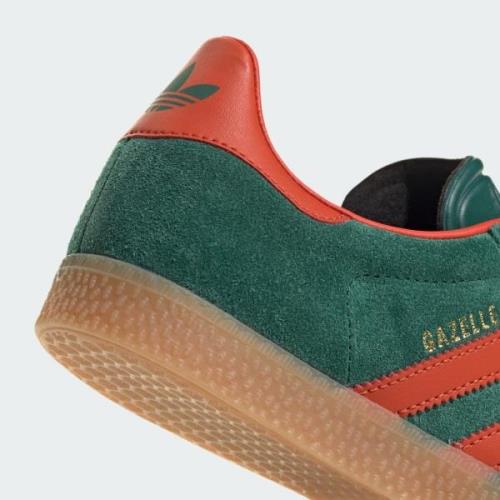 ADIDAS ORIGINALS Sneakers 'Gazelle'  guld / smaragd / mørkeorange