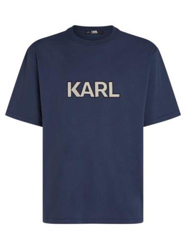 Karl Lagerfeld Bluser & t-shirts  beige / blå