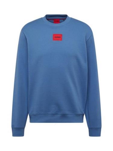 HUGO Sweatshirt 'Diragol212'  opal / rød / sort