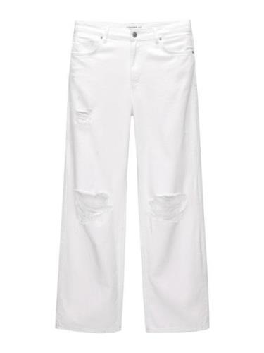 Pull&Bear Jeans  hvid