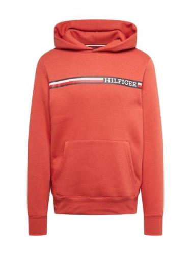 TOMMY HILFIGER Sweatshirt  marin / blodrød / mørkerød / hvid