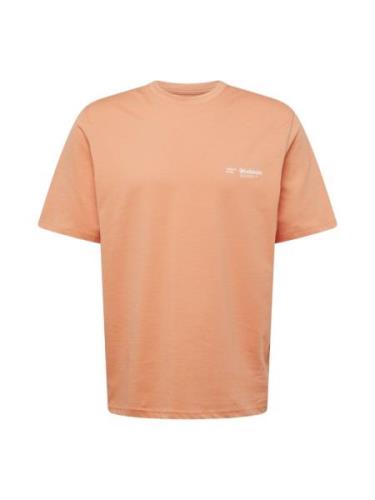 JACK & JONES Bluser & t-shirts 'JORSEQUOIA'  rustbrun / koral / sort /...