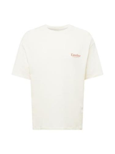 JACK & JONES Bluser & t-shirts 'JORNOTO'  hummer / uldhvid