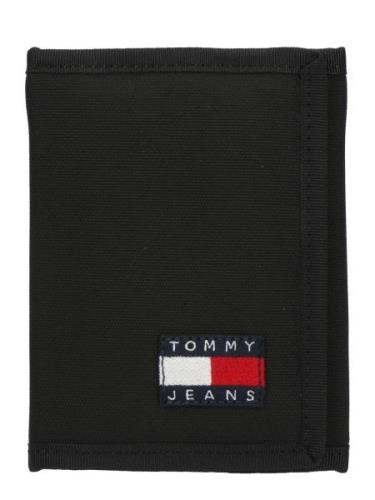 Tommy Jeans Tegnebog 'ESSENTIAL'  marin / mørkerød / sort / hvid