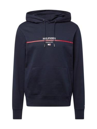 TOMMY HILFIGER Sweatshirt  marin / rød / hvid