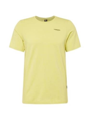 G-Star RAW Bluser & t-shirts  lemon / sort