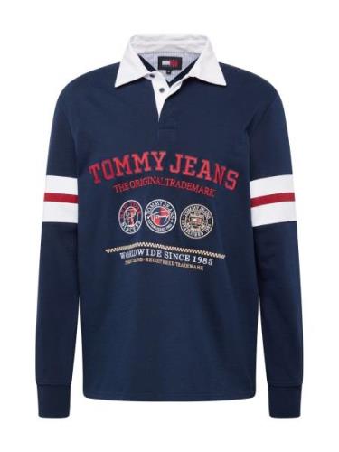 Tommy Jeans Bluser & t-shirts 'VARSITY EXPLORER'  beige / navy / rød /...