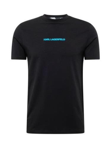 Karl Lagerfeld Bluser & t-shirts  aqua / sort
