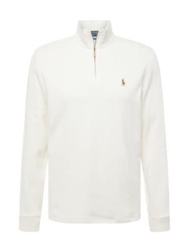 Polo Ralph Lauren Sweatshirt  creme / brun / mørkerød / hvid