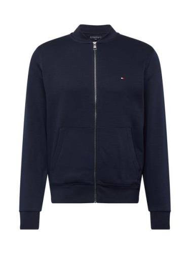 TOMMY HILFIGER Sweatjakke  navy / rød / hvid