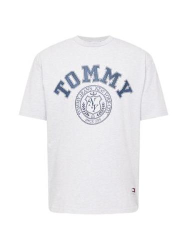 Tommy Jeans Bluser & t-shirts  blå / marin / grå-meleret