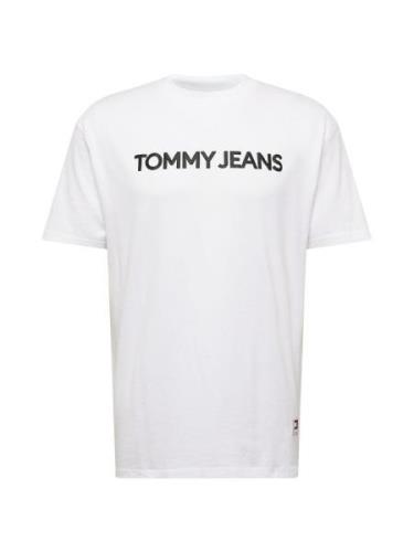 Tommy Jeans Bluser & t-shirts 'CLASSIC'  sort / hvid