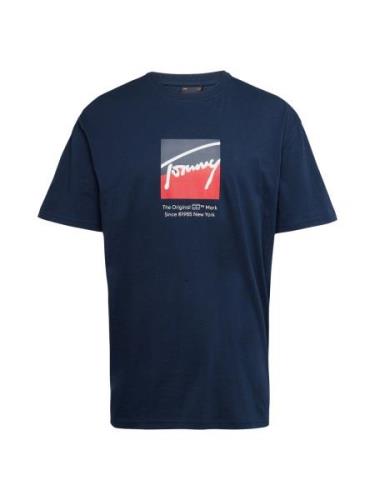 Tommy Jeans Bluser & t-shirts 'DNA'  marin / rød / hvid
