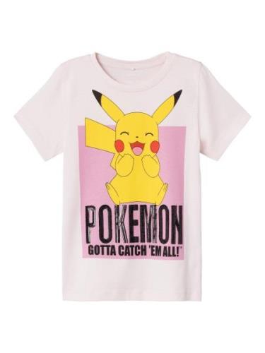 NAME IT Bluser & t-shirts 'NKFJumma Pokemon'  gul / lyserød / lys pink...