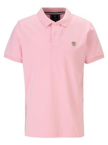 19V69 ITALIA Bluser & t-shirts 'Emilio Bas'  pink / sort