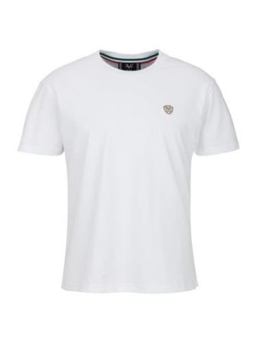 19V69 ITALIA Bluser & t-shirts 'Rafael'  lysebeige / sort / hvid