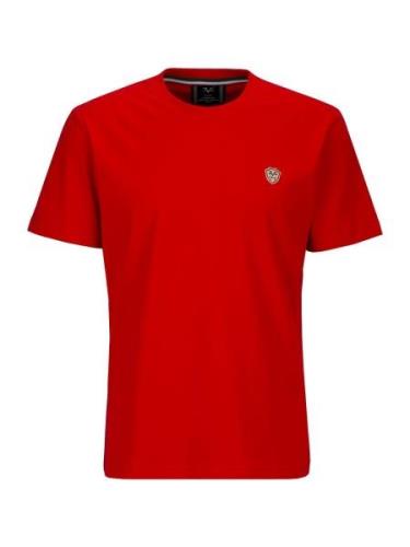 19V69 ITALIA Bluser & t-shirts 'Rafael'  rød / sort / hvid