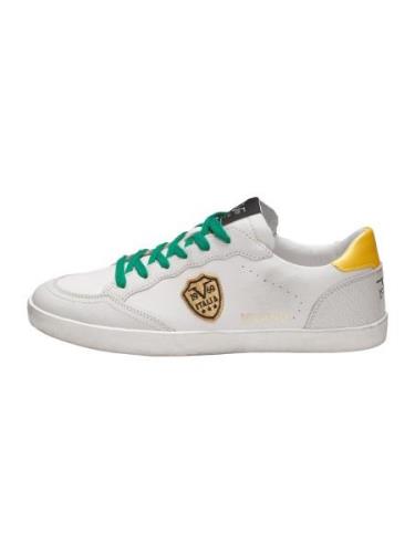 19V69 ITALIA Sneaker low 'Cinque'  gul / grøn / hvid