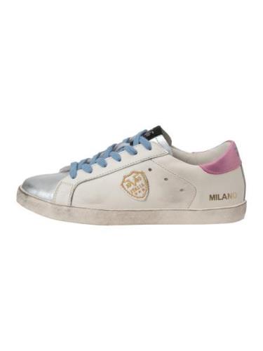 19V69 ITALIA Sneaker low 'Stella'  guld / lys pink / sølv / hvid
