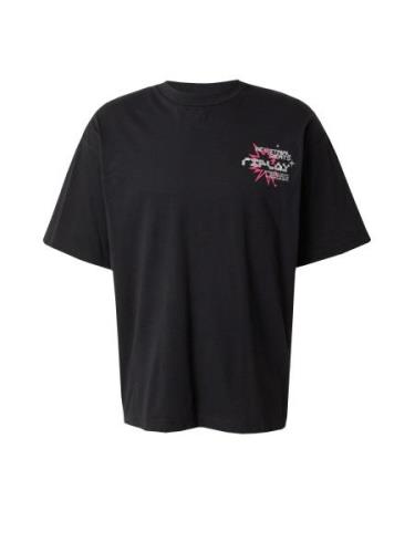 REPLAY Bluser & t-shirts  grå / jade / pink / sort